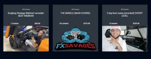 FX Savages courses collection