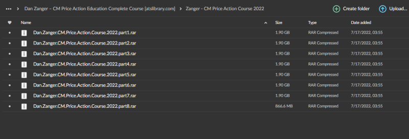 Dan Zanger - CM Price Action Course