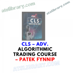 Patek Fynnip – CLS – Adv. Algorithmic Trading Course