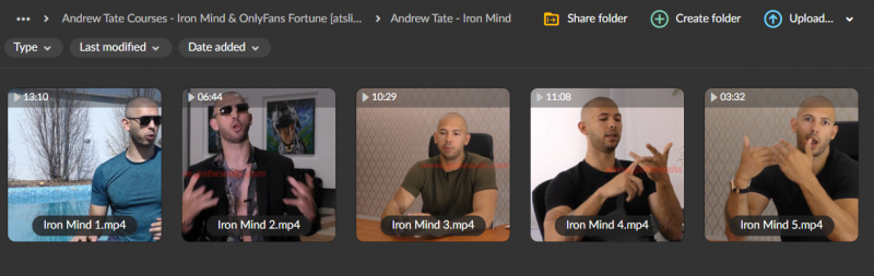 Andrew Tate Courses - Iron Mind & OnlyFans Fortune
