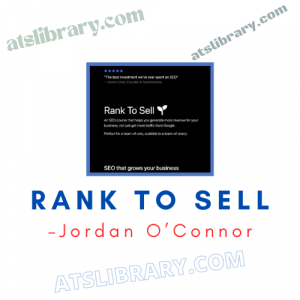 Jordan O’Connor – Rank To Sell