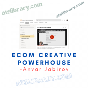 Anvar Jabirov – Ecom Creative Powerhouse