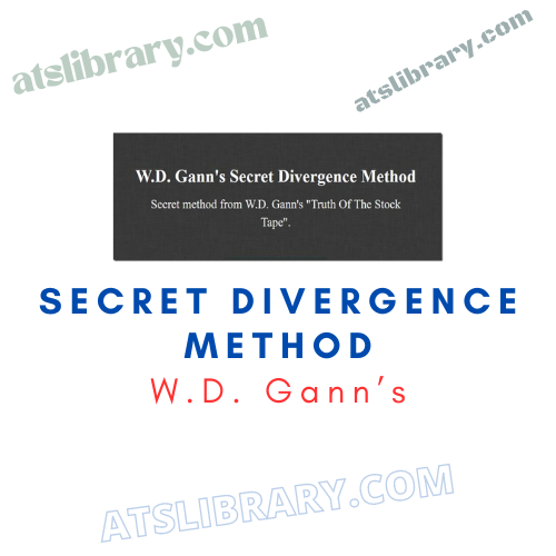 W.D. Gann’s Secret Divergence Method