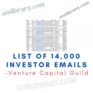 Venture Capital Guild – List of 14,000 Investor Emails
