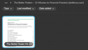 The Better Traders – 15 Minutes to Financial Freedom