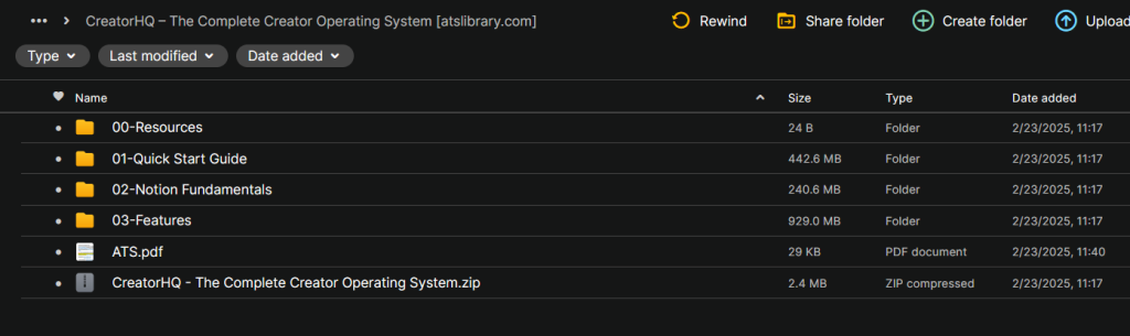 ATSLibrary.com - CreatorHQ – The Complete Creator Operating System